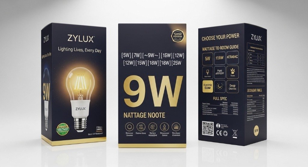 ZYLUX 9W LED Bulb